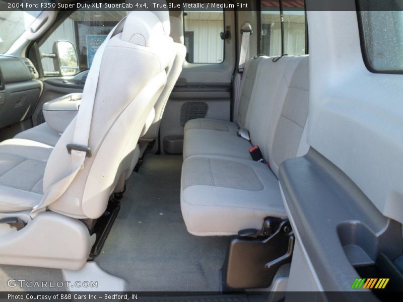True Blue Metallic / Medium Flint 2004 Ford F350 Super Duty XLT SuperCab 4x4