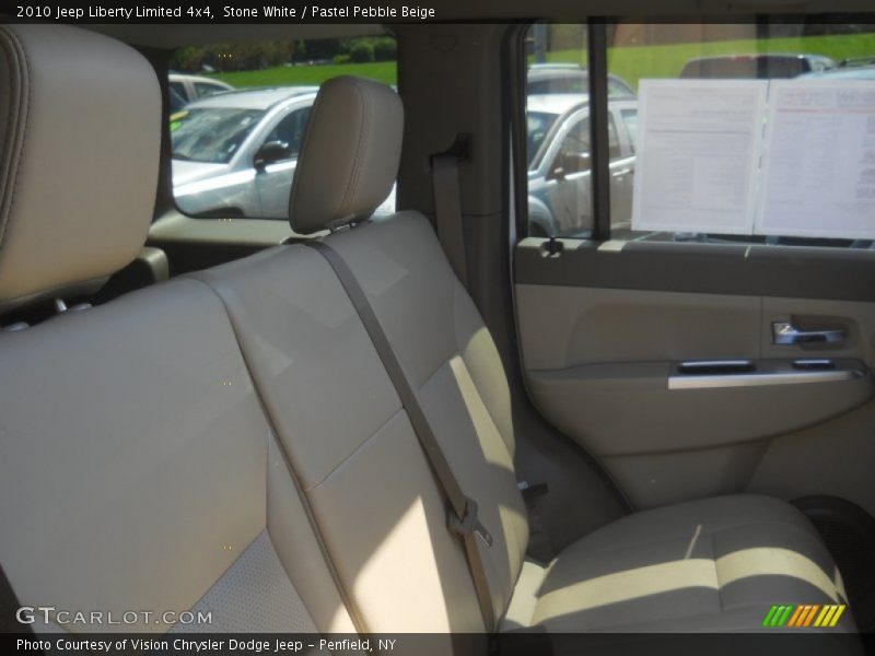 Stone White / Pastel Pebble Beige 2010 Jeep Liberty Limited 4x4