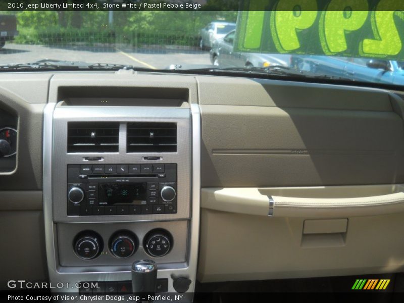 Stone White / Pastel Pebble Beige 2010 Jeep Liberty Limited 4x4