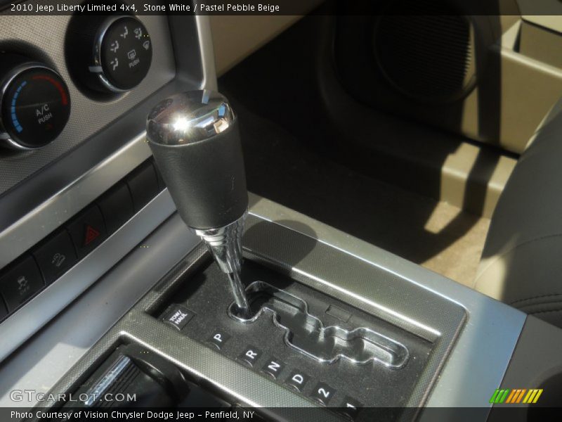 Stone White / Pastel Pebble Beige 2010 Jeep Liberty Limited 4x4