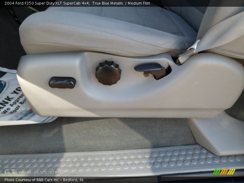True Blue Metallic / Medium Flint 2004 Ford F350 Super Duty XLT SuperCab 4x4