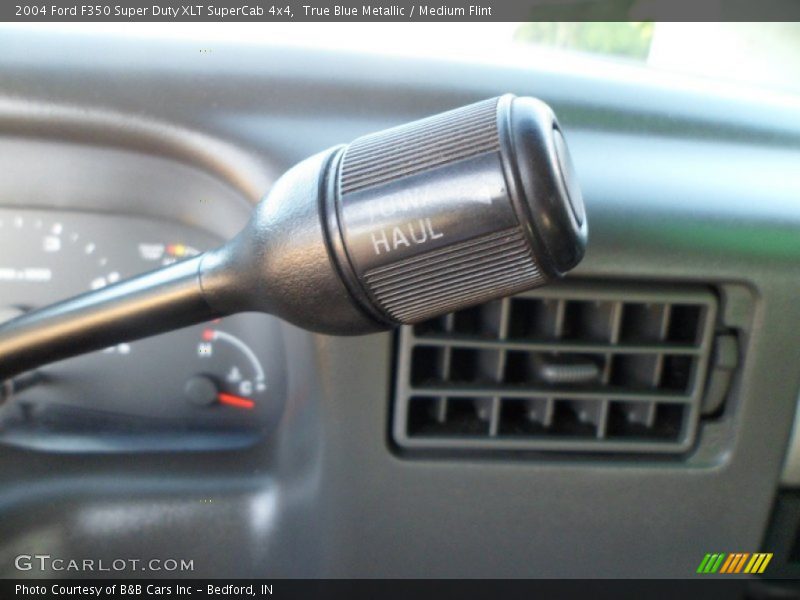True Blue Metallic / Medium Flint 2004 Ford F350 Super Duty XLT SuperCab 4x4
