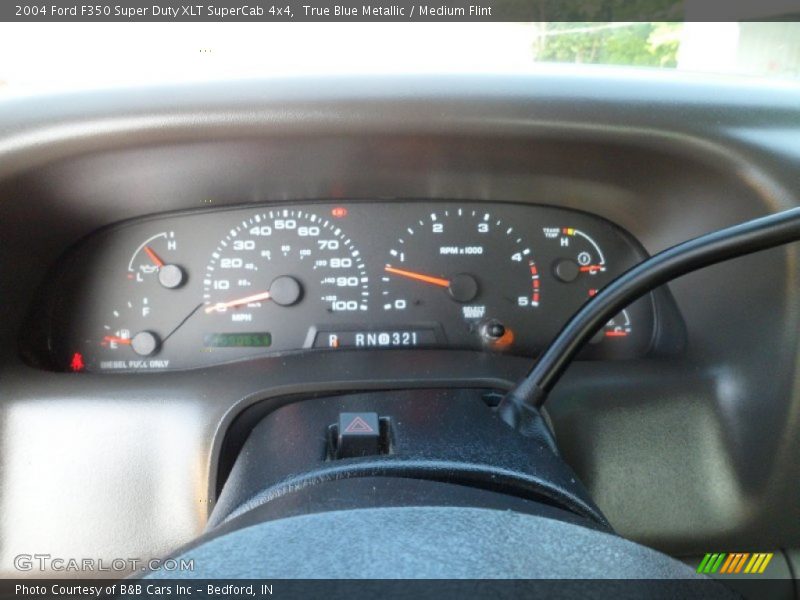  2004 F350 Super Duty XLT SuperCab 4x4 XLT SuperCab 4x4 Gauges