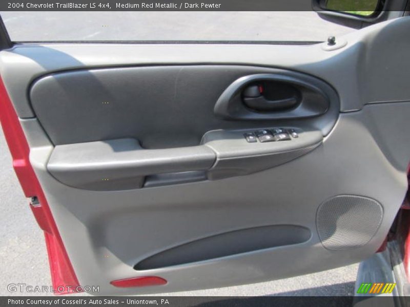 Medium Red Metallic / Dark Pewter 2004 Chevrolet TrailBlazer LS 4x4