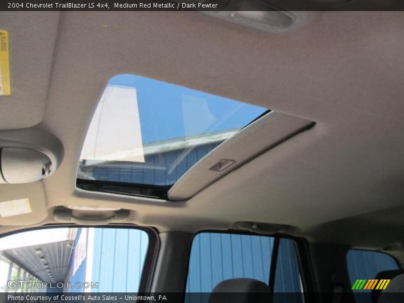 Medium Red Metallic / Dark Pewter 2004 Chevrolet TrailBlazer LS 4x4