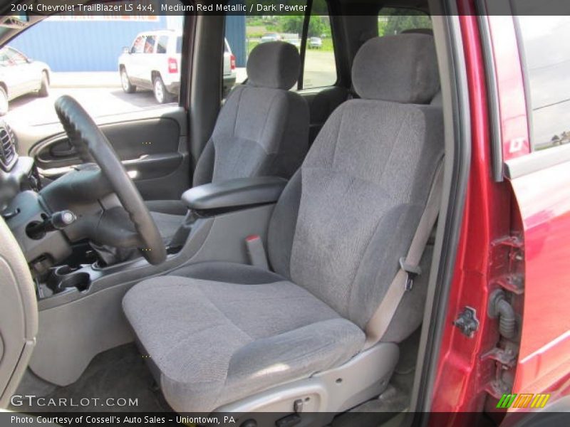 Medium Red Metallic / Dark Pewter 2004 Chevrolet TrailBlazer LS 4x4