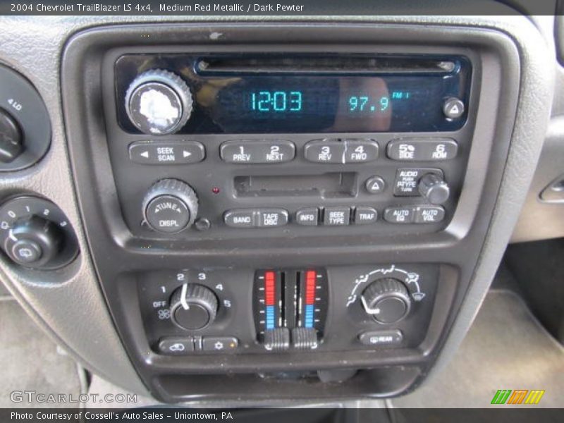 Medium Red Metallic / Dark Pewter 2004 Chevrolet TrailBlazer LS 4x4