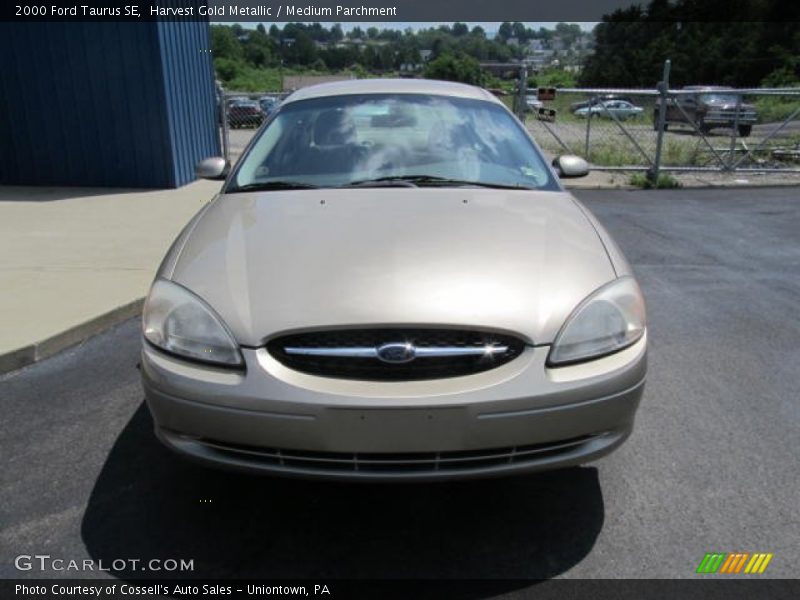 Harvest Gold Metallic / Medium Parchment 2000 Ford Taurus SE