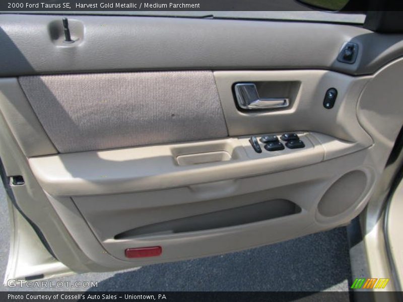 Harvest Gold Metallic / Medium Parchment 2000 Ford Taurus SE