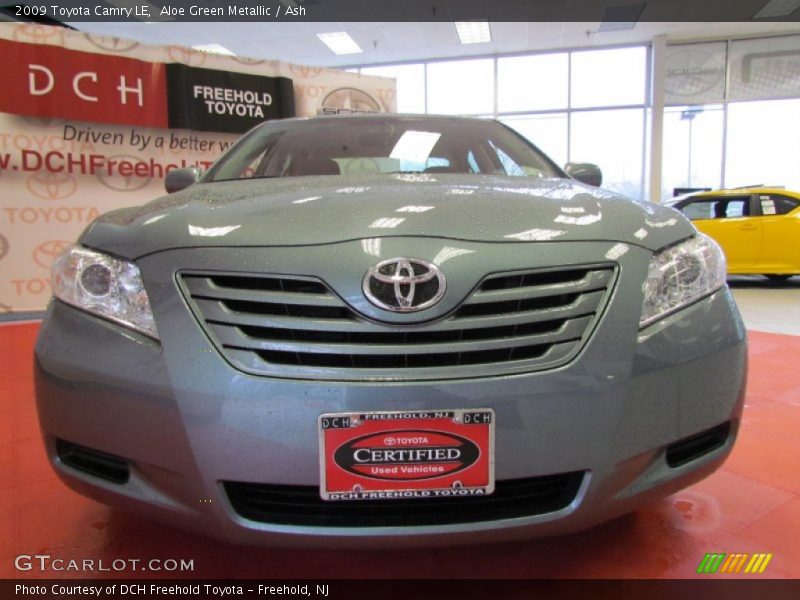 Aloe Green Metallic / Ash 2009 Toyota Camry LE