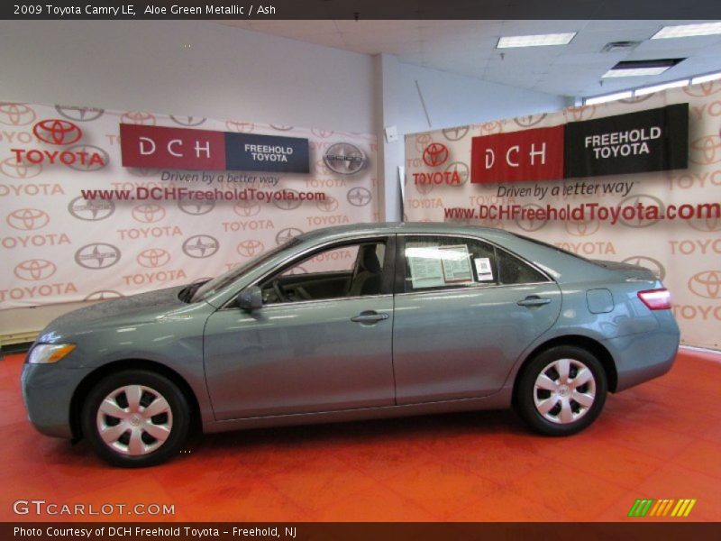 Aloe Green Metallic / Ash 2009 Toyota Camry LE