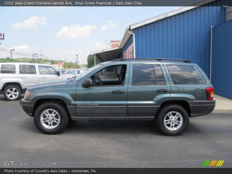  2002 Grand Cherokee Laredo 4x4 Onyx Green Pearlcoat
