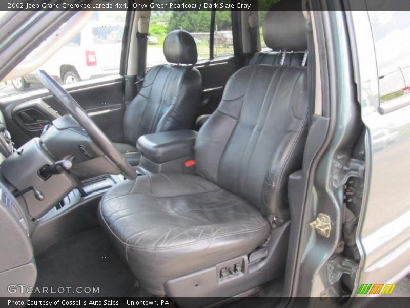 Front Seat of 2002 Grand Cherokee Laredo 4x4