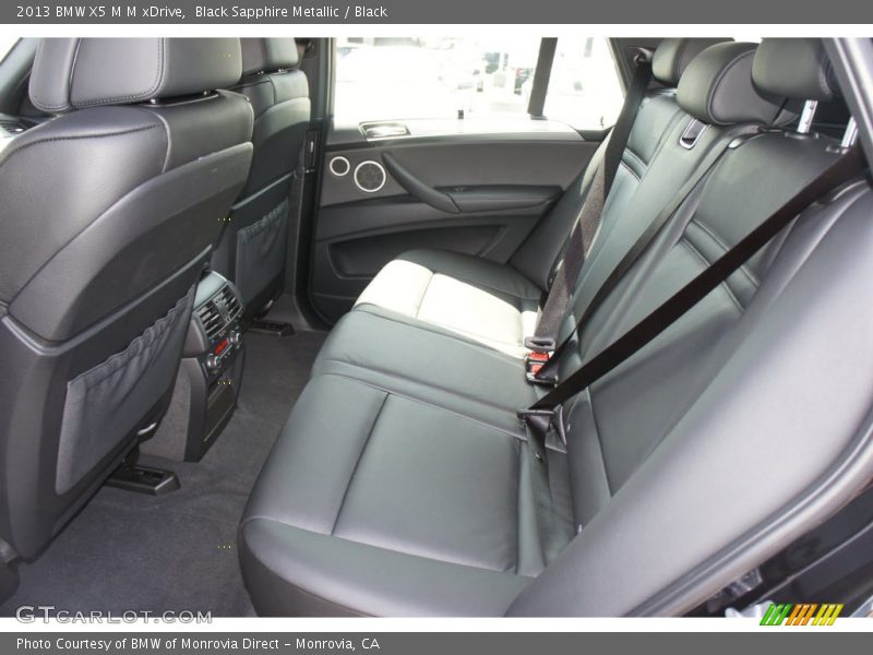 Rear Seat of 2013 X5 M M xDrive