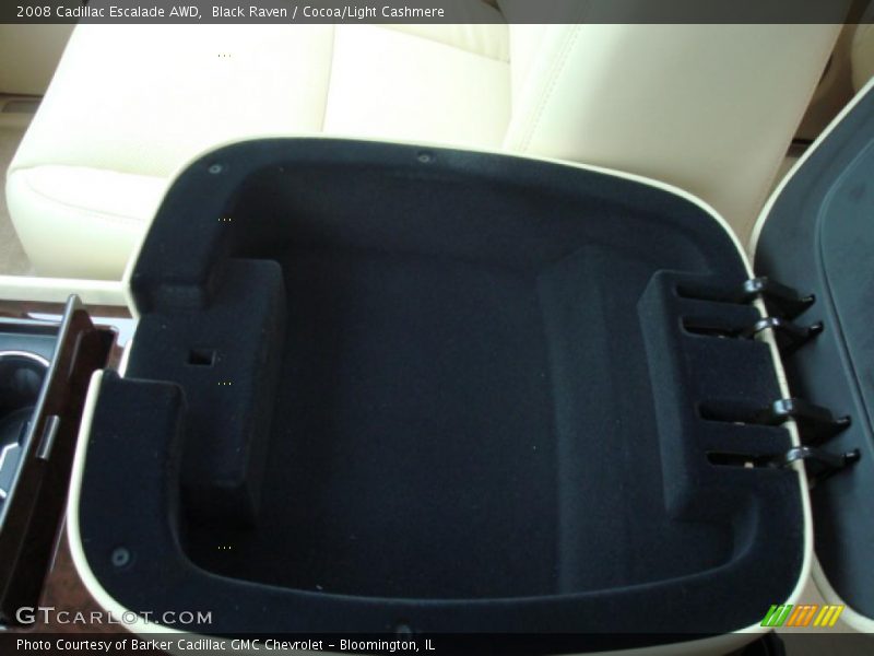 Black Raven / Cocoa/Light Cashmere 2008 Cadillac Escalade AWD