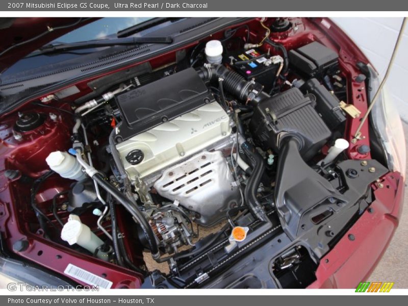 Ultra Red Pearl / Dark Charcoal 2007 Mitsubishi Eclipse GS Coupe