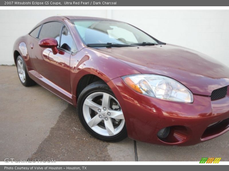 Ultra Red Pearl / Dark Charcoal 2007 Mitsubishi Eclipse GS Coupe
