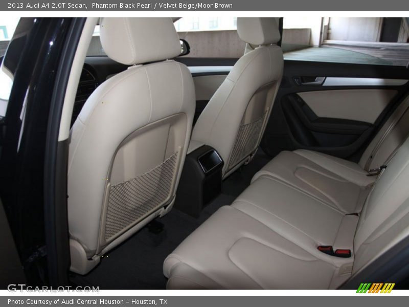 Phantom Black Pearl / Velvet Beige/Moor Brown 2013 Audi A4 2.0T Sedan