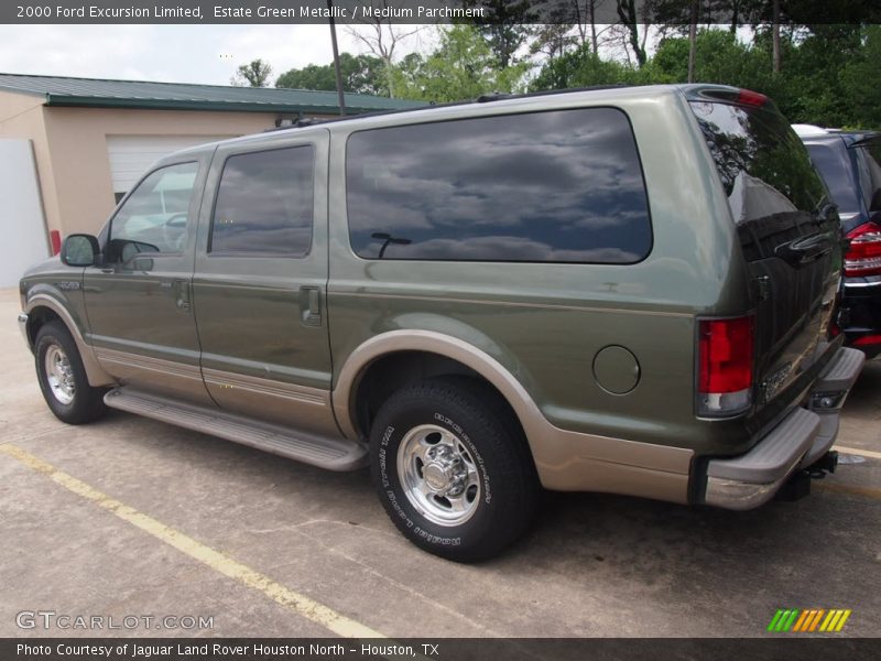 Estate Green Metallic / Medium Parchment 2000 Ford Excursion Limited