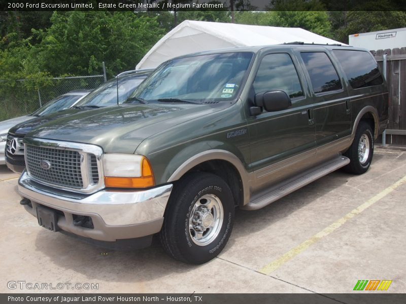 Front 3/4 View of 2000 Excursion Limited