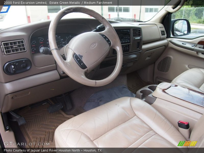  2000 Excursion Limited Medium Parchment Interior