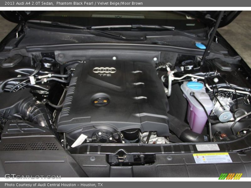 Phantom Black Pearl / Velvet Beige/Moor Brown 2013 Audi A4 2.0T Sedan