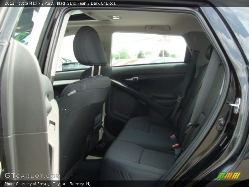 Black Sand Pearl / Dark Charcoal 2012 Toyota Matrix S AWD