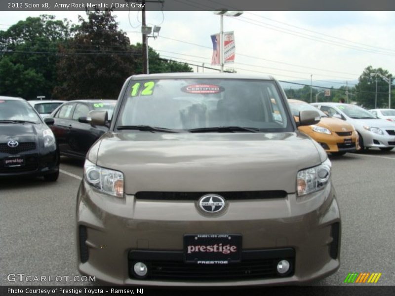 Army Rock Metallic / Dark Gray 2012 Scion xB