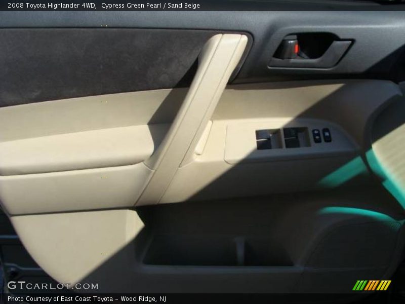 Cypress Green Pearl / Sand Beige 2008 Toyota Highlander 4WD