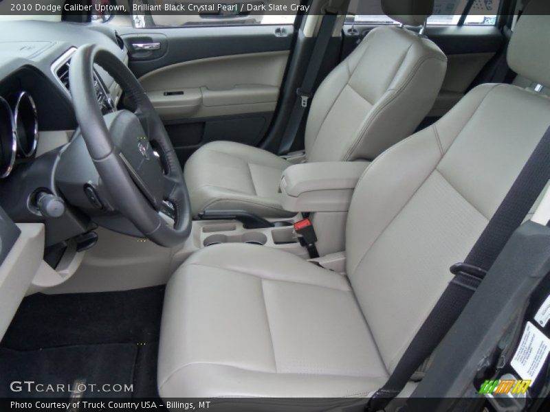 Brilliant Black Crystal Pearl / Dark Slate Gray 2010 Dodge Caliber Uptown