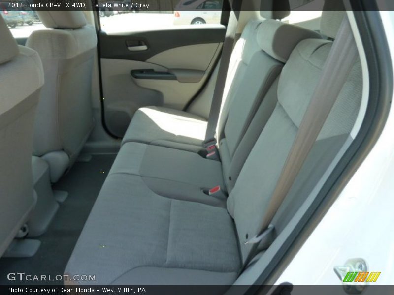 Taffeta White / Gray 2012 Honda CR-V LX 4WD