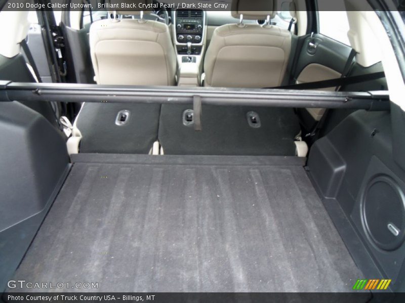 Brilliant Black Crystal Pearl / Dark Slate Gray 2010 Dodge Caliber Uptown