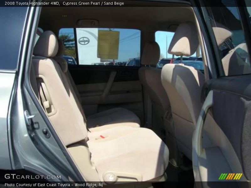 Cypress Green Pearl / Sand Beige 2008 Toyota Highlander 4WD