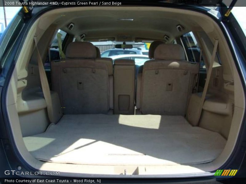 Cypress Green Pearl / Sand Beige 2008 Toyota Highlander 4WD