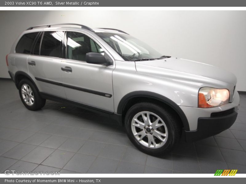 Silver Metallic / Graphite 2003 Volvo XC90 T6 AWD