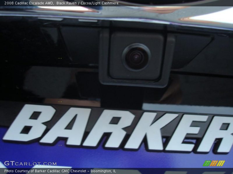 Black Raven / Cocoa/Light Cashmere 2008 Cadillac Escalade AWD