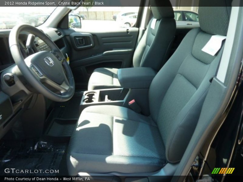 Crystal Black Pearl / Black 2012 Honda Ridgeline Sport