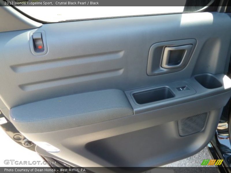 Crystal Black Pearl / Black 2012 Honda Ridgeline Sport
