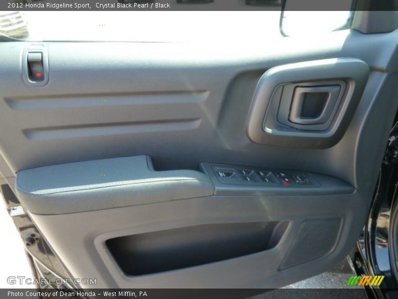 Crystal Black Pearl / Black 2012 Honda Ridgeline Sport