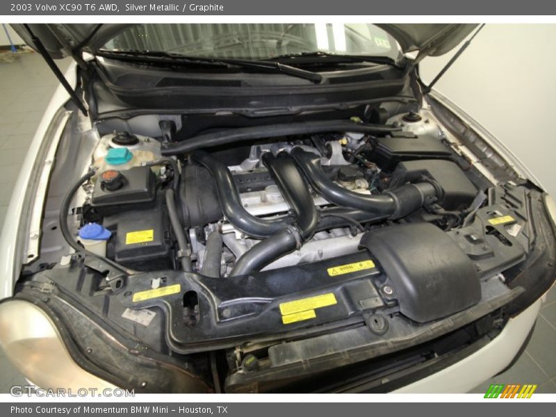  2003 XC90 T6 AWD Engine - 2.9 Liter Twin-Turbo DOHC 24-Valve Inline 6 Cylinder