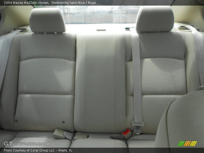 Shimmering Sand Mica / Beige 2004 Mazda MAZDA3 i Sedan