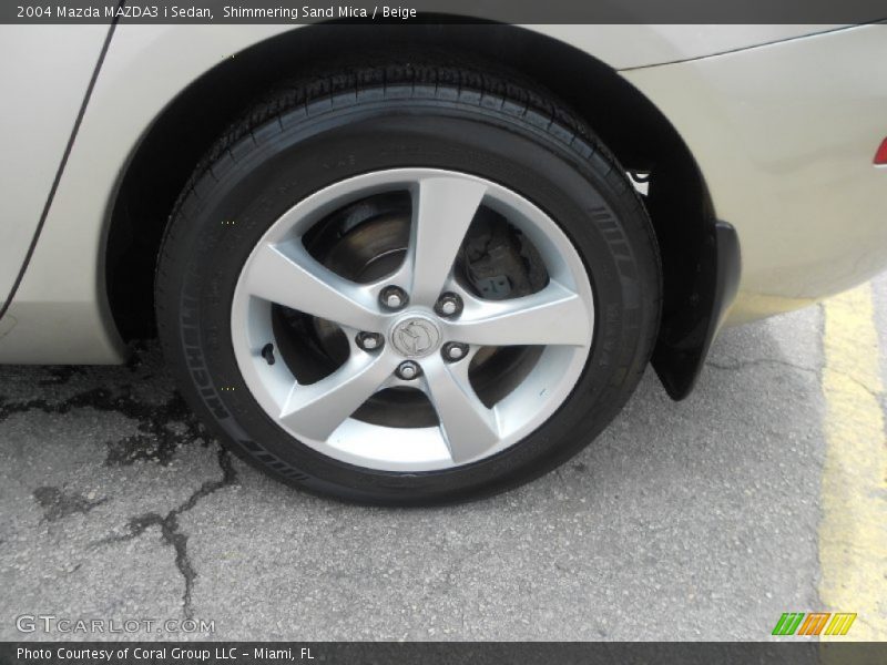 Shimmering Sand Mica / Beige 2004 Mazda MAZDA3 i Sedan