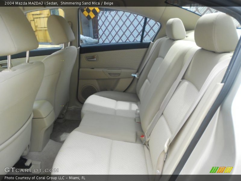 Shimmering Sand Mica / Beige 2004 Mazda MAZDA3 i Sedan