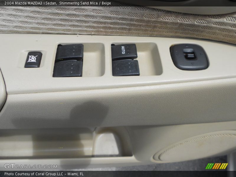 Shimmering Sand Mica / Beige 2004 Mazda MAZDA3 i Sedan