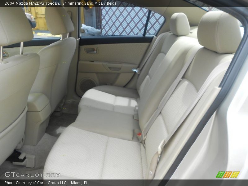 Shimmering Sand Mica / Beige 2004 Mazda MAZDA3 i Sedan