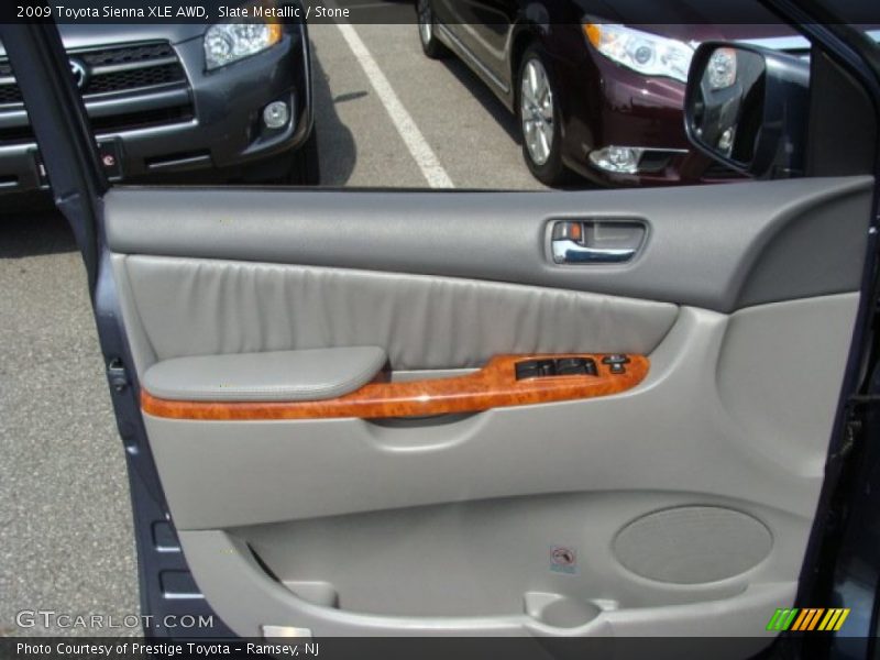 Slate Metallic / Stone 2009 Toyota Sienna XLE AWD