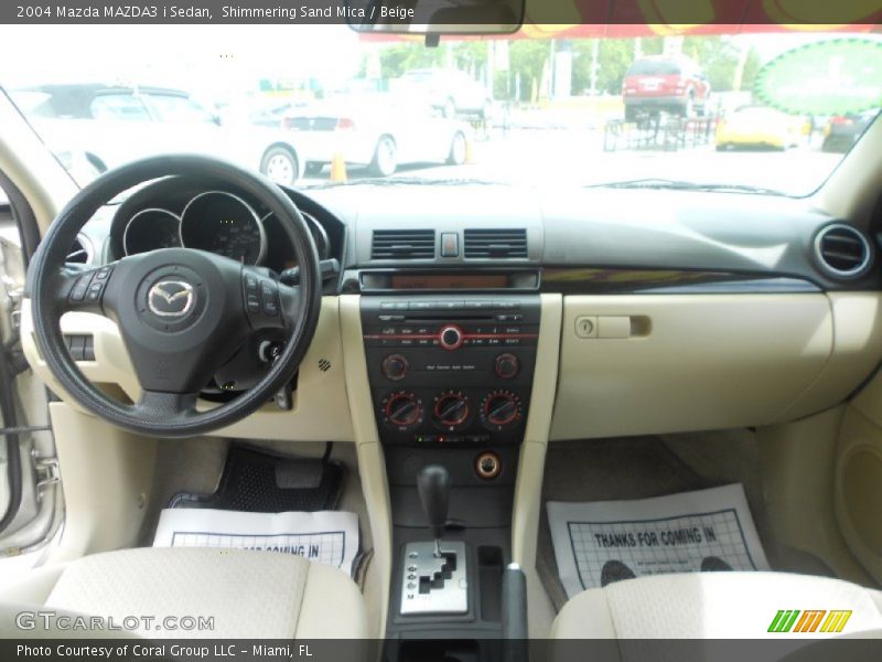 Shimmering Sand Mica / Beige 2004 Mazda MAZDA3 i Sedan
