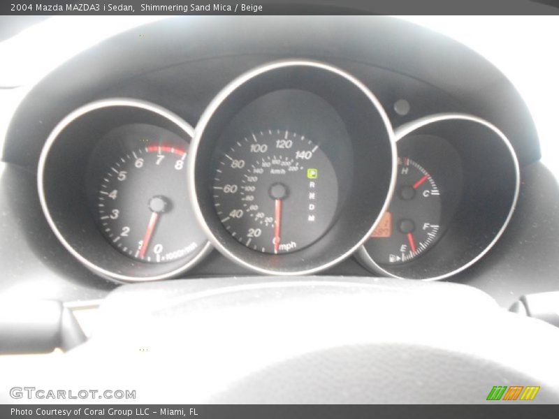 Shimmering Sand Mica / Beige 2004 Mazda MAZDA3 i Sedan