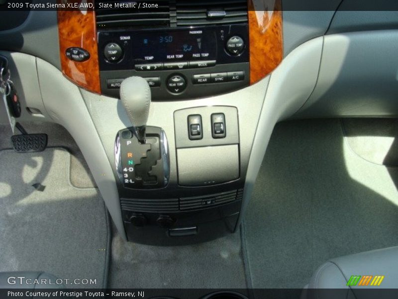Slate Metallic / Stone 2009 Toyota Sienna XLE AWD