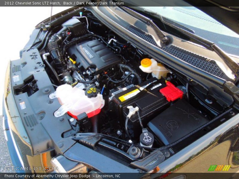  2012 Sonic LTZ Hatch Engine - 1.4 Liter DI Turbocharged DOHC 16-Valve VVT 4 Cylinder